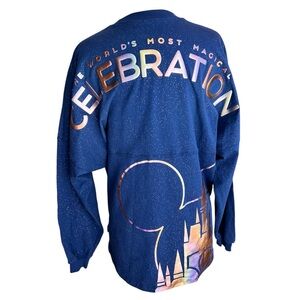 Disney Mickey Mouse 50th Anniversary Celebration Sparkle Spirit Jersey - Large